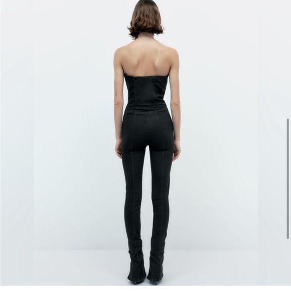 Zara demin jumpsuit - Picture 2 of 9